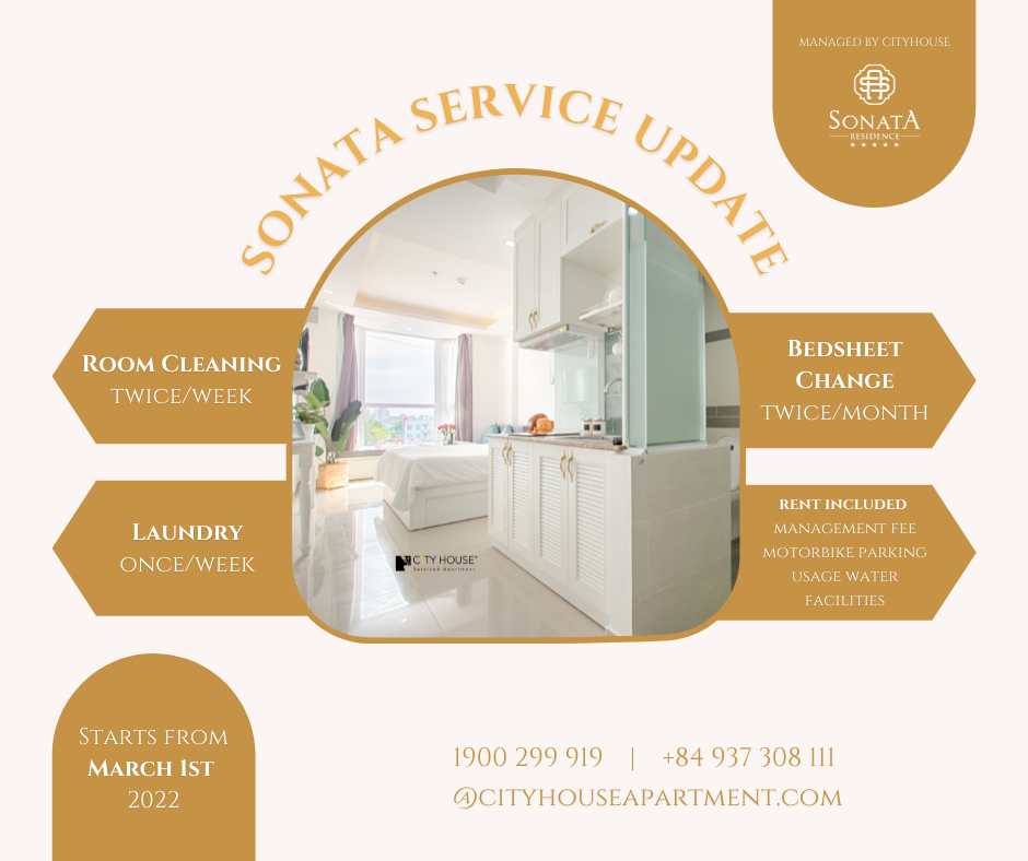 sonata residence, căn hộ dịch vụ quận 7